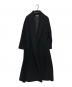YOKO CHAN (ヨーコチャン) アンゴラウールガウンコート ブラック サイズ:38：22000円