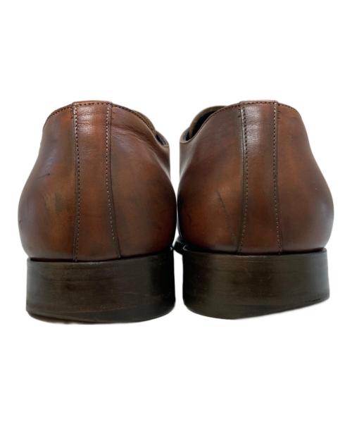 Santoni（サントーニ）Santoni (サントーニ) BEAMS F (ビームスエフ) モンクストラップシューズ ブラウン サイズ:7の古着・服飾アイテム