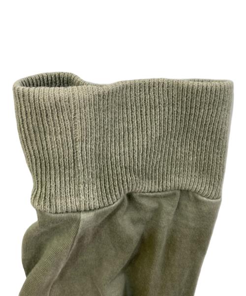 DIESEL（ディーゼル）DIESEL (ディーゼル) レーヨンリネン混ジップパーカー カーキ サイズ:Lの古着・服飾アイテム