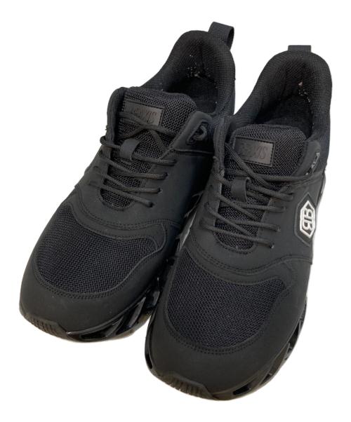 BEAXIS（ビーアクシス）BEAXIS (ビーアクシス) バランスコアスニーカー ブラック サイズ:LLの古着・服飾アイテム