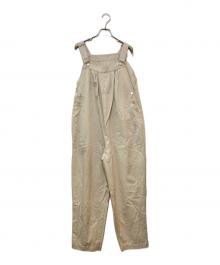 休日と詩（キュウジツトウタ）の古着「サンサンサロペット」｜ベージュ