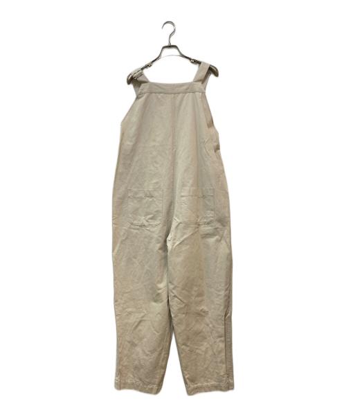 休日と詩（キュウジツトウタ）休日と詩 (キュウジツトウタ) サンサンサロペット ベージュ サイズ:FREEの古着・服飾アイテム