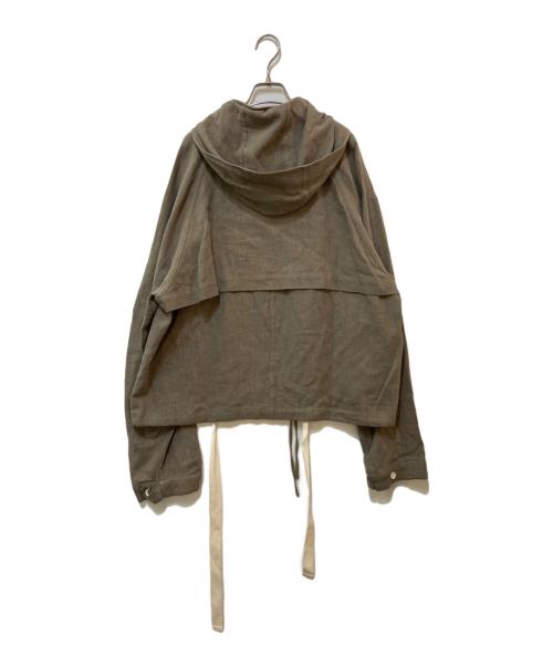 S.K. MANOR HILL（エスケーマノアヒル）S.K. MANOR HILL (エスケーマノアヒル) Chopped Fish Jacket ベージュ×ネイビー サイズ:Lの古着・服飾アイテム