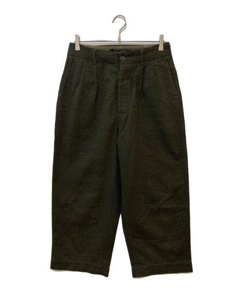 JUNYA WATANABE COMME des GARCONS（(ジュンヤワタナベ コムデギャルソン）JUNYA WATANABE COMME des GARCONS (ジュンヤワタナベ コムデギャルソン) ウールパンツ グリーン サイズ:Sの古着・服飾アイテム