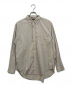 lenoリノ）の古着「BUTTON-DOWN SHIRTS」｜ベージュ