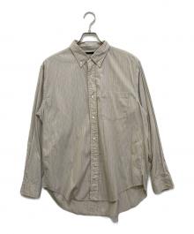 leno（リノ）の古着「BUTTON-DOWN SHIRTS」｜ベージュ