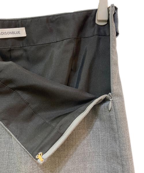 MADISON BLUE（マディソンブルー）MADISON BLUE (マディソンブルー) LOW WAIST STRAIGHT スカート　MB231-6019 グレー サイズ:Ｓの古着・服飾アイテム