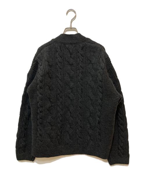 loin.（ロワン）loin. (ロワン) ニットカーディガン グレー サイズ:FREE 未使用品の古着・服飾アイテム