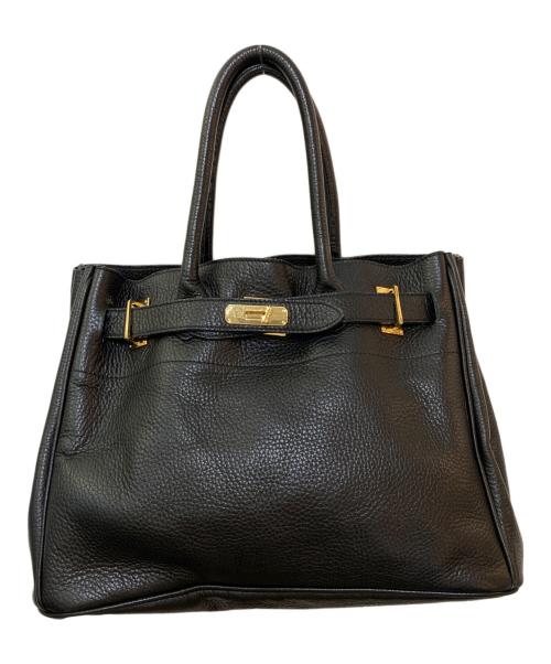 SITA PARANTICA（シータパランティカ）SITA PARANTICA (シータパランティカ) レザーハンドバッグ ブラックの古着・服飾アイテム