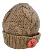 LOUIS VUITTONルイ ヴィトン）の古着「ボネ コンスタンス ニットキャップ　M74447」｜ベージュ