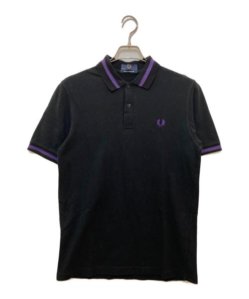FRED PERRY（フレッドペリー）FRED PERRY (フレッドペリー) 鹿の子ポロシャツ ブラック サイズ:40の古着・服飾アイテム