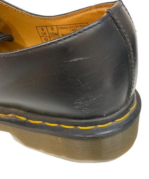 Dr.Martens（ドクターマーチン）Dr.Martens (ドクターマーチン) 3ホールシューズ 1461 ブラック サイズ:42の古着・服飾アイテム