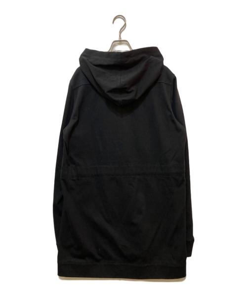 RICK OWENS（リックオウエンス）RICK OWENS (リックオウエンス) LS DRAWSTRING HOODIE GLITTER ブラック サイズ:Sの古着・服飾アイテム