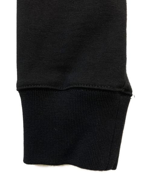 RICK OWENS（リックオウエンス）RICK OWENS (リックオウエンス) LS DRAWSTRING HOODIE GLITTER ブラック サイズ:Sの古着・服飾アイテム