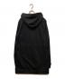 RICK OWENS (リックオウエンス) LS DRAWSTRING HOODIE GLITTER ブラック サイズ:S：25000円