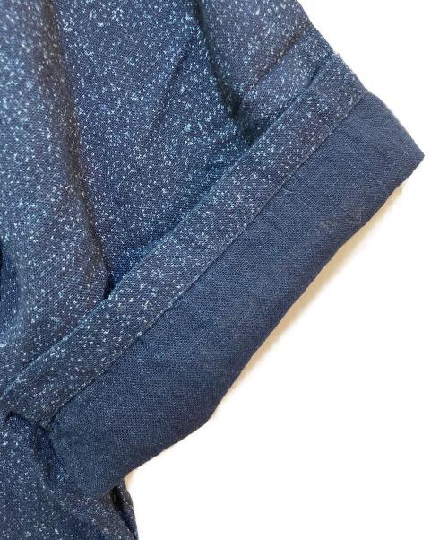 45rpm（45アールピーエム）45rpm (45アールピーエム) インディゴ染ガーゼシャツ ネイビー サイズ:5の古着・服飾アイテム