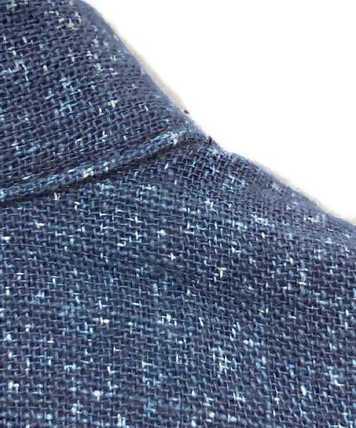 45rpm（45アールピーエム）45rpm (45アールピーエム) インディゴ染ガーゼシャツ ネイビー サイズ:5の古着・服飾アイテム