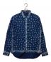 45rpm（45アールピーエム）の古着「ペイズリーインディゴ染めシャツ」｜インディゴ