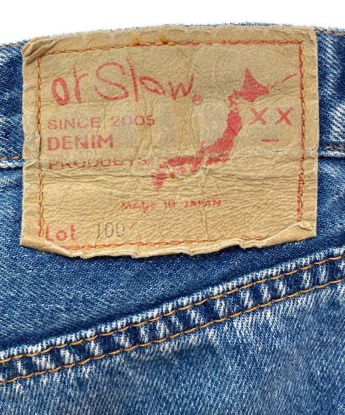 orSlow（オアスロウ）orSlow (オアスロウ) SUPER DAD'S DENIM PANTS インディゴ サイズ:Mの古着・服飾アイテム