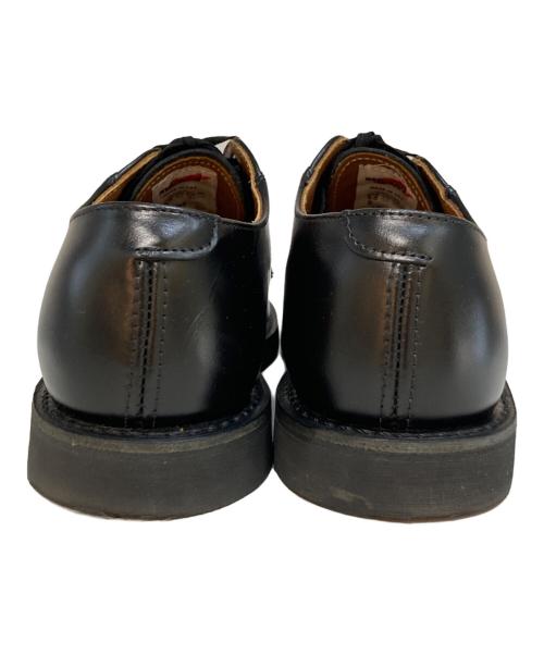 RED WING（レッドウィング）RED WING (レッドウィング) Postman Oxford ブラック サイズ:24.5の古着・服飾アイテム