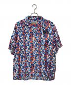 WACKO MARIA×MR.BROTHERS CUT CLUBワコマリア×ミスターブラザーズカットクラブ）の古着「レオパードシャツ」｜マルチカラー