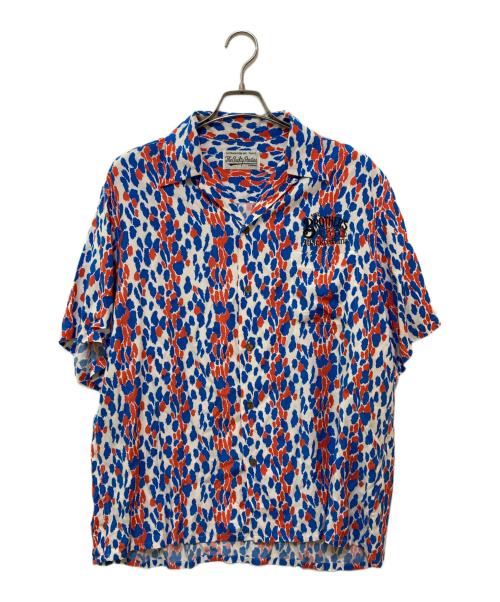 WACKO MARIA（ワコマリア）WACKO MARIA (ワコマリア) MR.BROTHERS CUT CLUB (ミスターブラザーズカットクラブ) レオパードシャツ マルチカラー サイズ:Lの古着・服飾アイテム