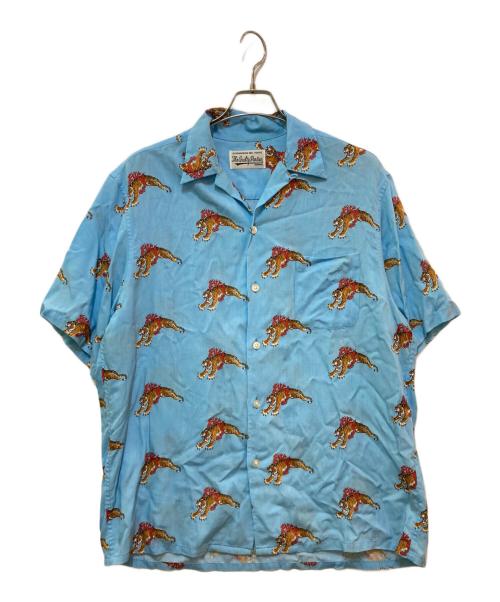 WACKO MARIA（ワコマリア）WACKO MARIA (ワコマリア) TIM LEHI HAWAIIAN SHIRT ブルー サイズ:Mの古着・服飾アイテム