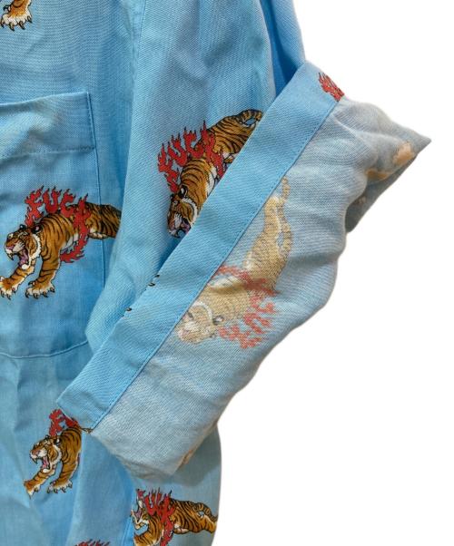 WACKO MARIA（ワコマリア）WACKO MARIA (ワコマリア) TIM LEHI HAWAIIAN SHIRT ブルー サイズ:Mの古着・服飾アイテム