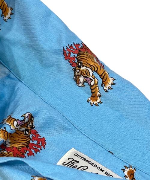 WACKO MARIA（ワコマリア）WACKO MARIA (ワコマリア) TIM LEHI HAWAIIAN SHIRT ブルー サイズ:Mの古着・服飾アイテム