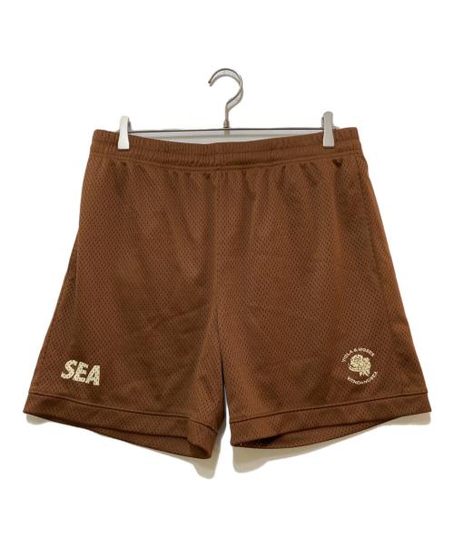 WIND AND SEA（ウィンダンシー）WIND AND SEA (ウィンダンシー) ハーフパンツ ブラウン サイズ:Lの古着・服飾アイテム