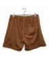 WIND AND SEA (ウィンダンシー) ハーフパンツ ブラウン サイズ:L：5000円