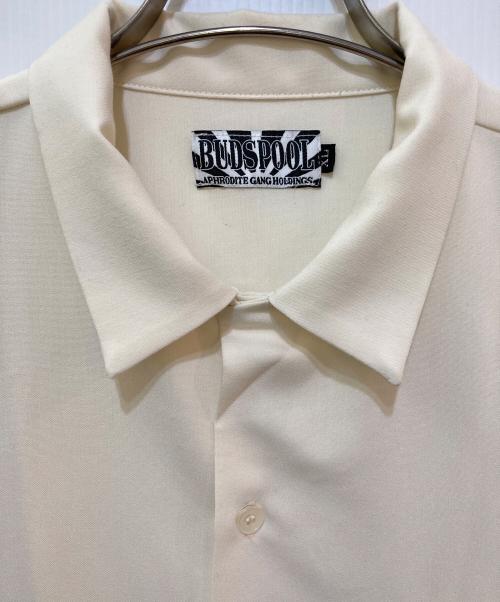 BUDSPOOL（バッズプール）BUDSPOOL (バッズプール) レーヨンシャツ ホワイト サイズ:XLの古着・服飾アイテム