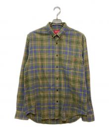 SUPREME（シュプリーム）の古着「Tartan Flannel Shirt」｜グリーン