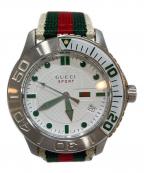 GUCCIグッチ）の古着「Gタイムレス スポーツ」｜ホワイト