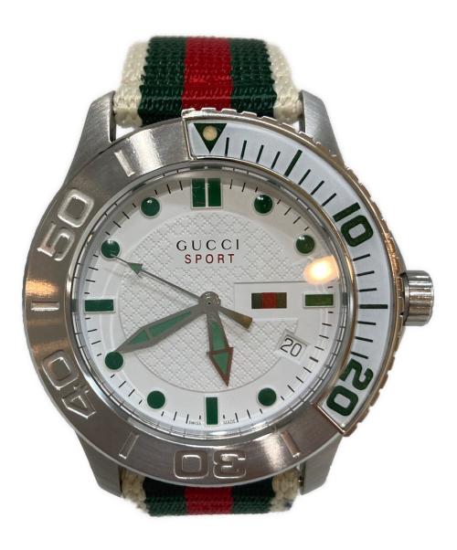 GUCCI（グッチ）GUCCI (グッチ) Gタイムレス スポーツ ホワイトの古着・服飾アイテム