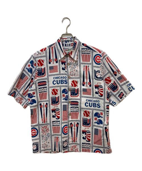 reyn spooner（レイン スプナー）reyn spooner (レイン スプナー) MLB (エムエルビー) アロハシャツ ホワイト サイズ:Sの古着・服飾アイテム
