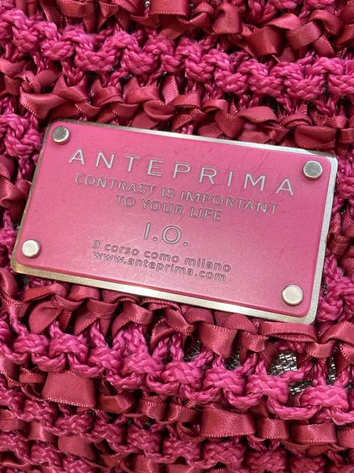 ANTEPRIMA（アンテプリマ）ANTEPRIMA (アンテプリマ) ナイロンロープトートバッグ ピンクの古着・服飾アイテム