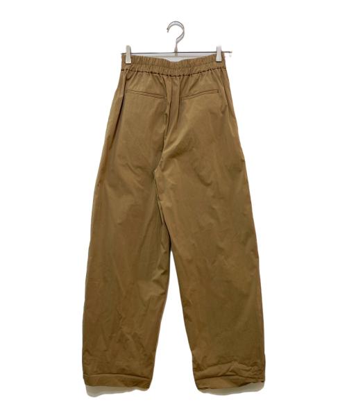 BABYLONE（バビロン）BABYLONE (バビロン) コットンナイロンタックパンツ ブラウン サイズ:FREEの古着・服飾アイテム