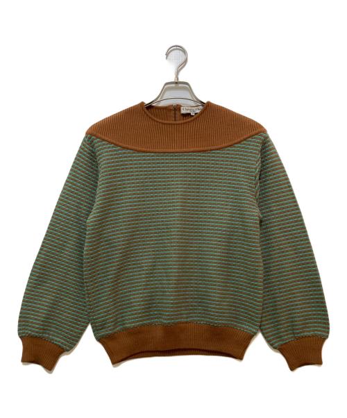 Christian Dior Sports（クリスチャン ディオールスポーツ）Christian Dior Sports (クリスチャン ディオールスポーツ) セットアップニット グリーン サイズ:Mの古着・服飾アイテム