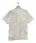 COMME des GARCONS SHIRT (コムデギャルソンシャツ) ハンドプリントTシャツ ホワイト サイズ:X：8000円
