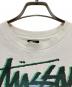 中古・古着 stussy (ステューシー) 00's プリントTシャツ ホワイト サイズ:L：5000円