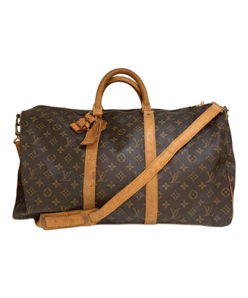 LOUIS VUITTON（ルイ ヴィトン）LOUIS VUITTON (ルイ ヴィトン) キーポル・バンドリエール50 ブラウンの古着・服飾アイテム