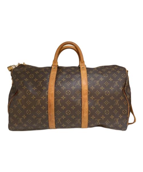 LOUIS VUITTON（ルイ ヴィトン）LOUIS VUITTON (ルイ ヴィトン) キーポル・バンドリエール50 ブラウンの古着・服飾アイテム