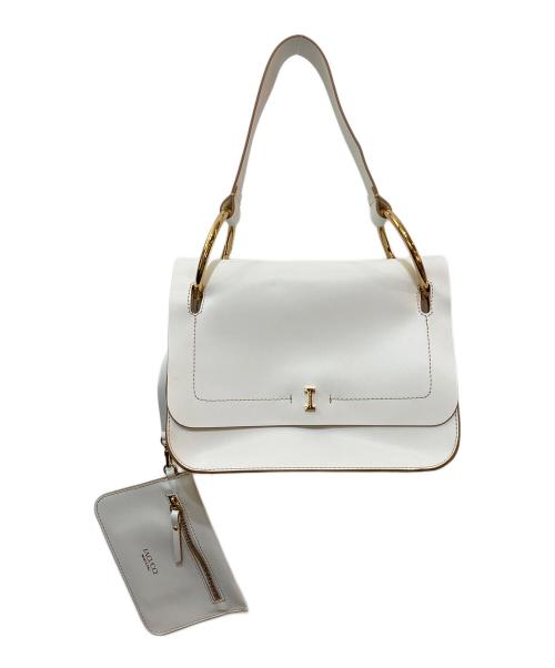IACUCCI（イアクッチ）IACUCCI (イアクッチ) ワンショルダーバッグ ホワイトの古着・服飾アイテム