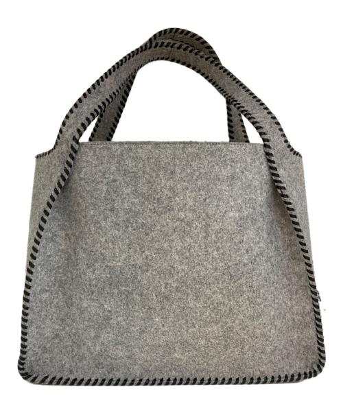 STELLA McCARTNEY（ステラマッカートニー）STELLA McCARTNEY (ステラマッカートニー) パンチングロゴフェルトバッグ　502793 W8590 グレーの古着・服飾アイテム