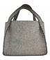 STELLA McCARTNEY (ステラマッカートニー) パンチングロゴフェルトバッグ　502793 W8590 グレー：17000円