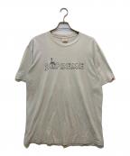 SUPREME×WTAPSシュプリーム×ダブルタップス）の古着「Worm Tee」｜ホワイト