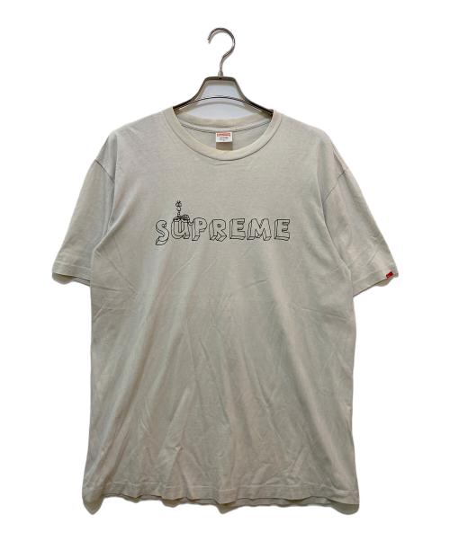 SUPREME（シュプリーム）SUPREME (シュプリーム) WTAPS (ダブルタップス) Worm Tee ホワイト サイズ:XLの古着・服飾アイテム