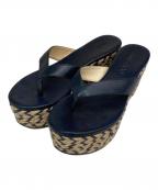 JIMMY CHOOジミーチュウ）の古着「厚底サンダル」｜ブラック