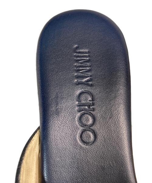 JIMMY CHOO（ジミーチュウ）JIMMY CHOO (ジミーチュウ) 厚底サンダル ブラック サイズ:36 1/2の古着・服飾アイテム